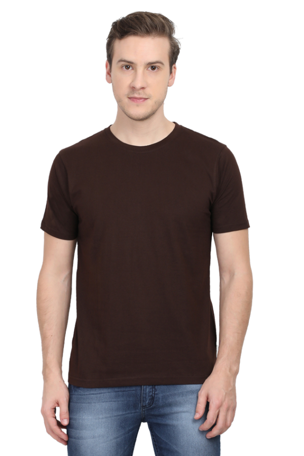 Men Round Neck Half Sleeve Classic